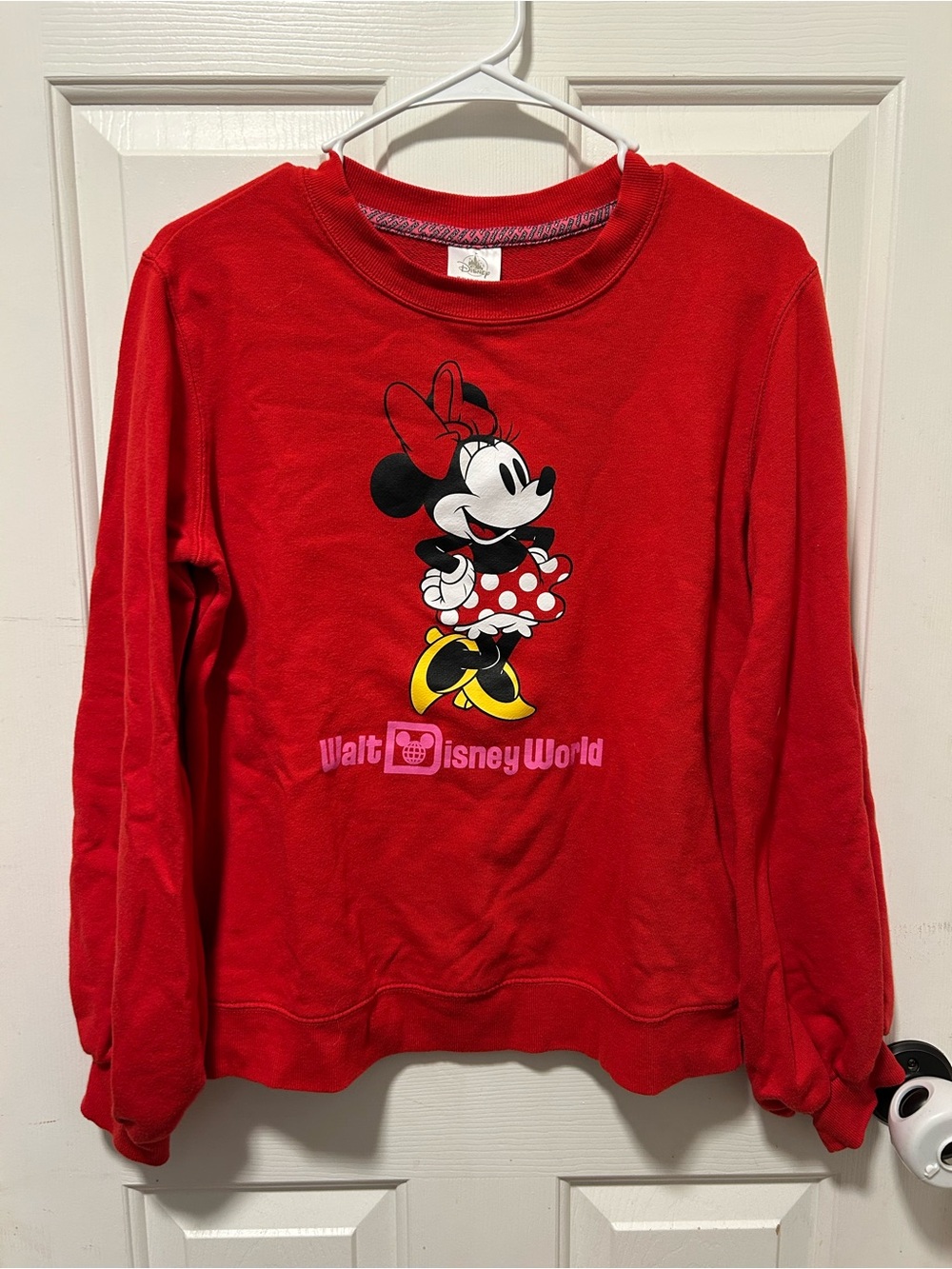 Walt Disney World Red Minnie Mouse Sweatshirt